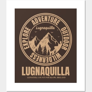 Lugnaquilla Hike, Ireland Mountain Hiking Posters and Art